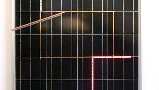 Haroon Mirza - Solar Powered LED Circuit Composition 2 