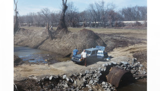 Alec Soth - Fishermen, Wickliffe, KY, from the series Sleeping by the Mississippi