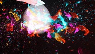 Patterson Beckwith - Untitled (Balloon Exploding Strobograph xxxii, 20 &#181;s x 5, 2008)