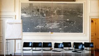 Lisa Kereszi - Strategies, Meeting Room, Bldg. 125 Governors Island, Artist