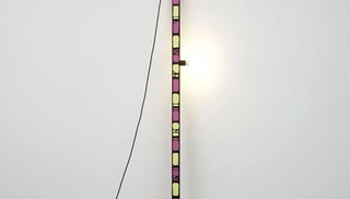 Richard Woods - Wooden Sculpture with Light No.6