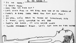 David Shrigley - Untitled, from the series The Guardian's Saturday Magazine