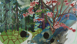 Elisabeth Condon - Autumn Trees, Yaddo