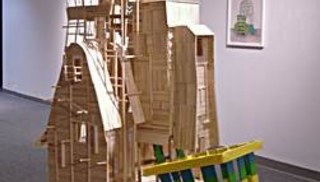 Kristi Lippire - Russian House with Concrete Form and Cart