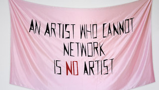 Anca Benera & Arnold Estefan - An Artist Who Cannot Network Is No Artist (d’apres Mladen Stilinovic)
